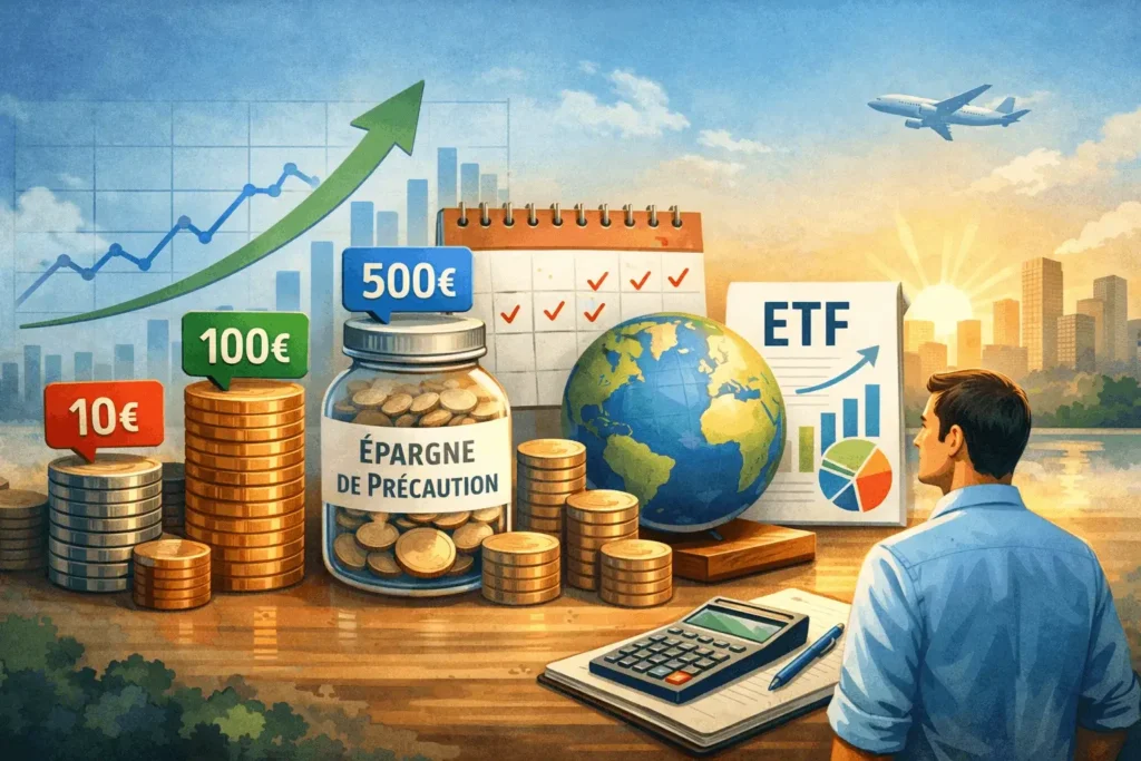 Combien investir en bourse