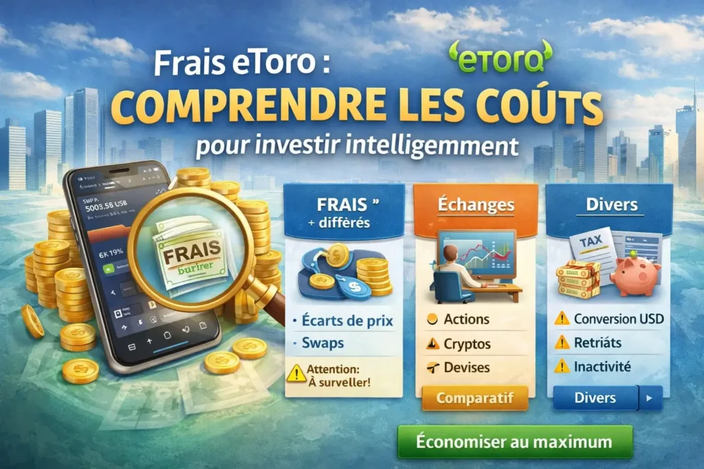 Comprendre les frais eToro étape par étape