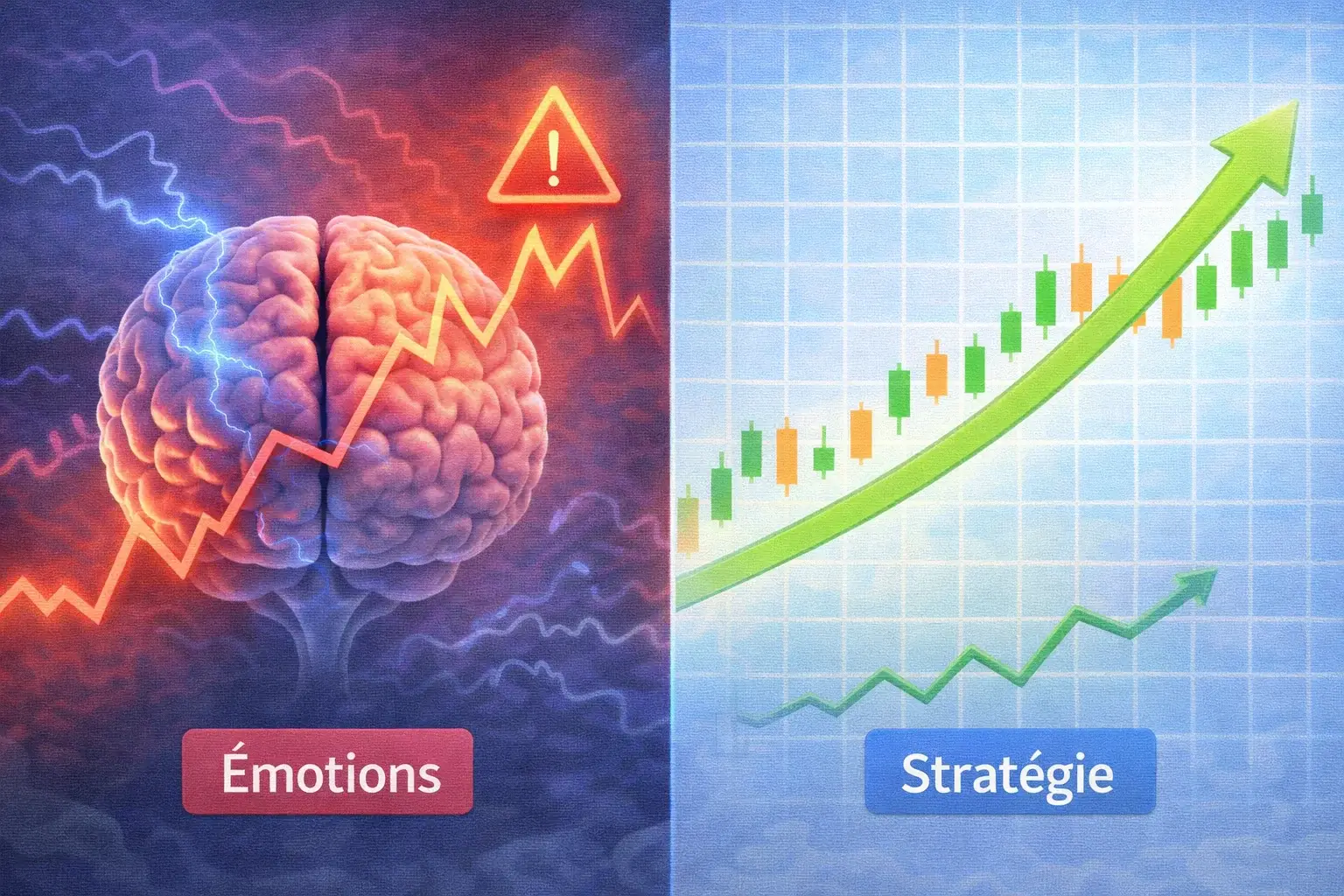 Émotions vs stratégie en investissement