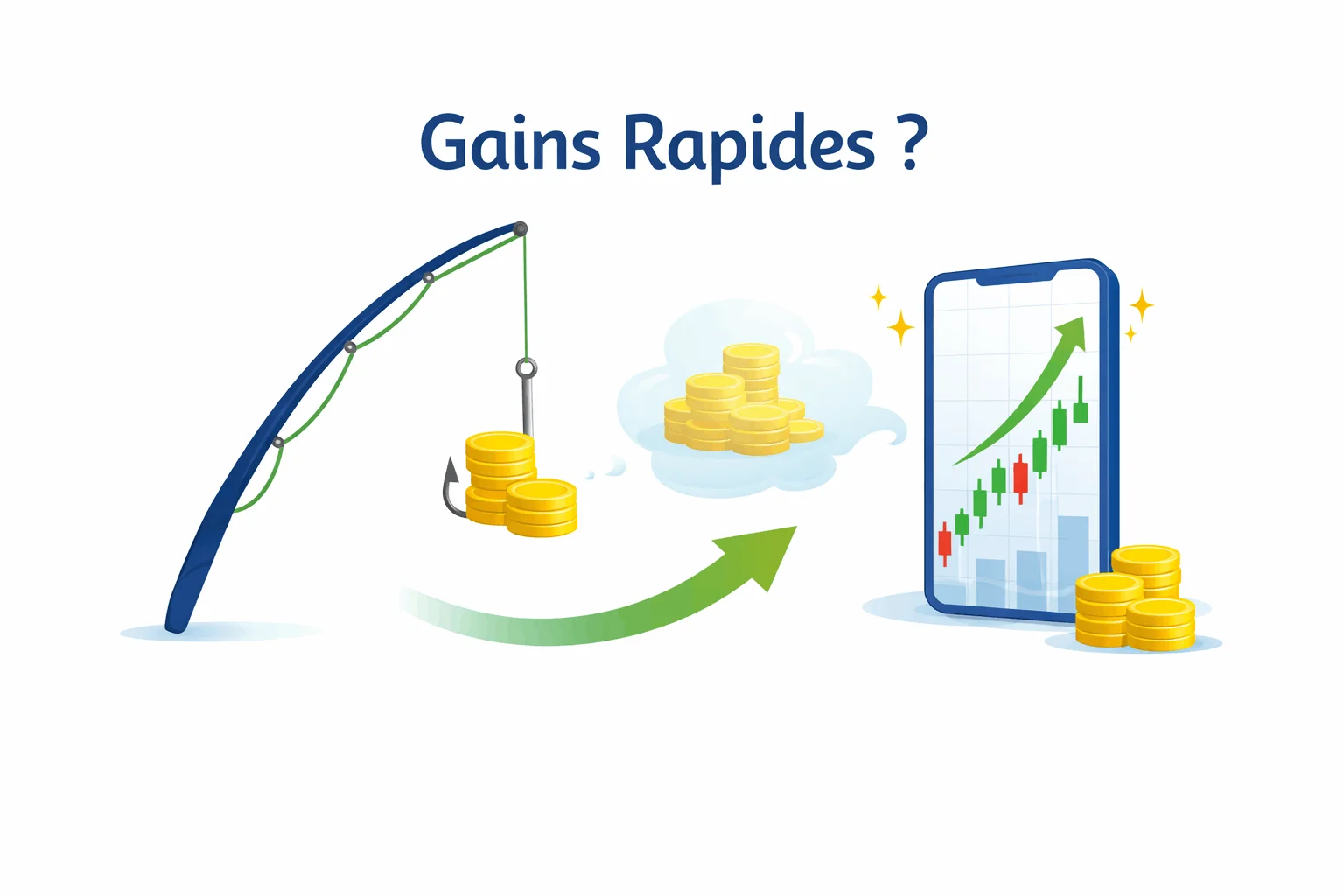 illusion gains rapides trading court terme
