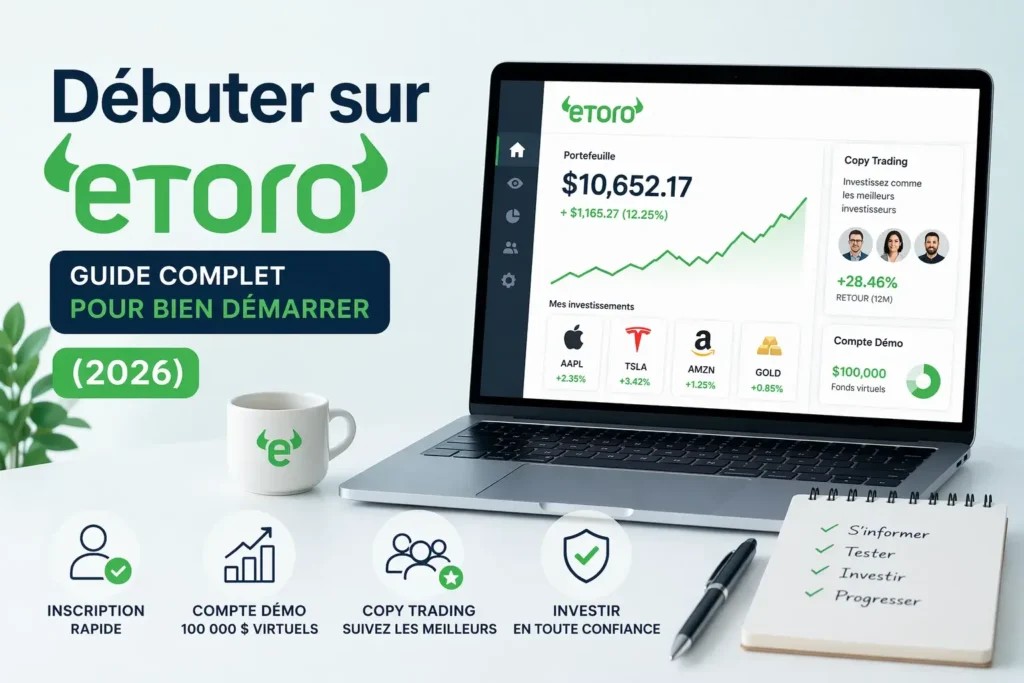 Guide complet pour débuter sur eToro
