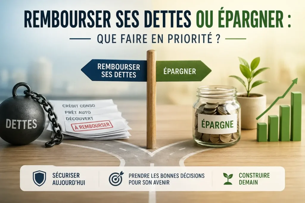 Rembourser ses dettes ou épargner