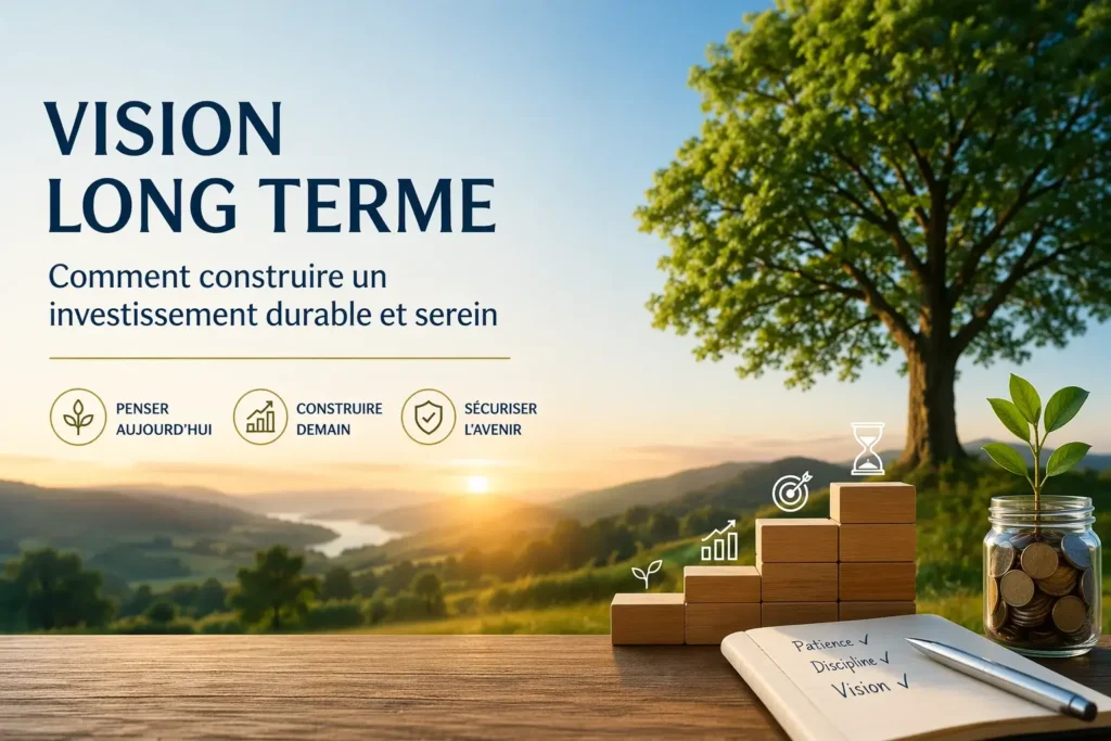 développer une vision long terme pour réussir en bourse